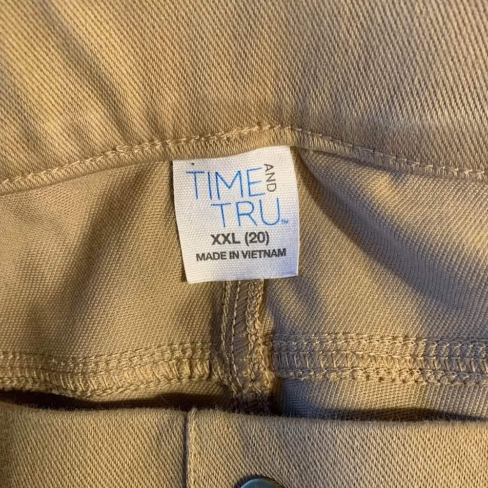 Women's Tan Pants - Picture 3 of 3